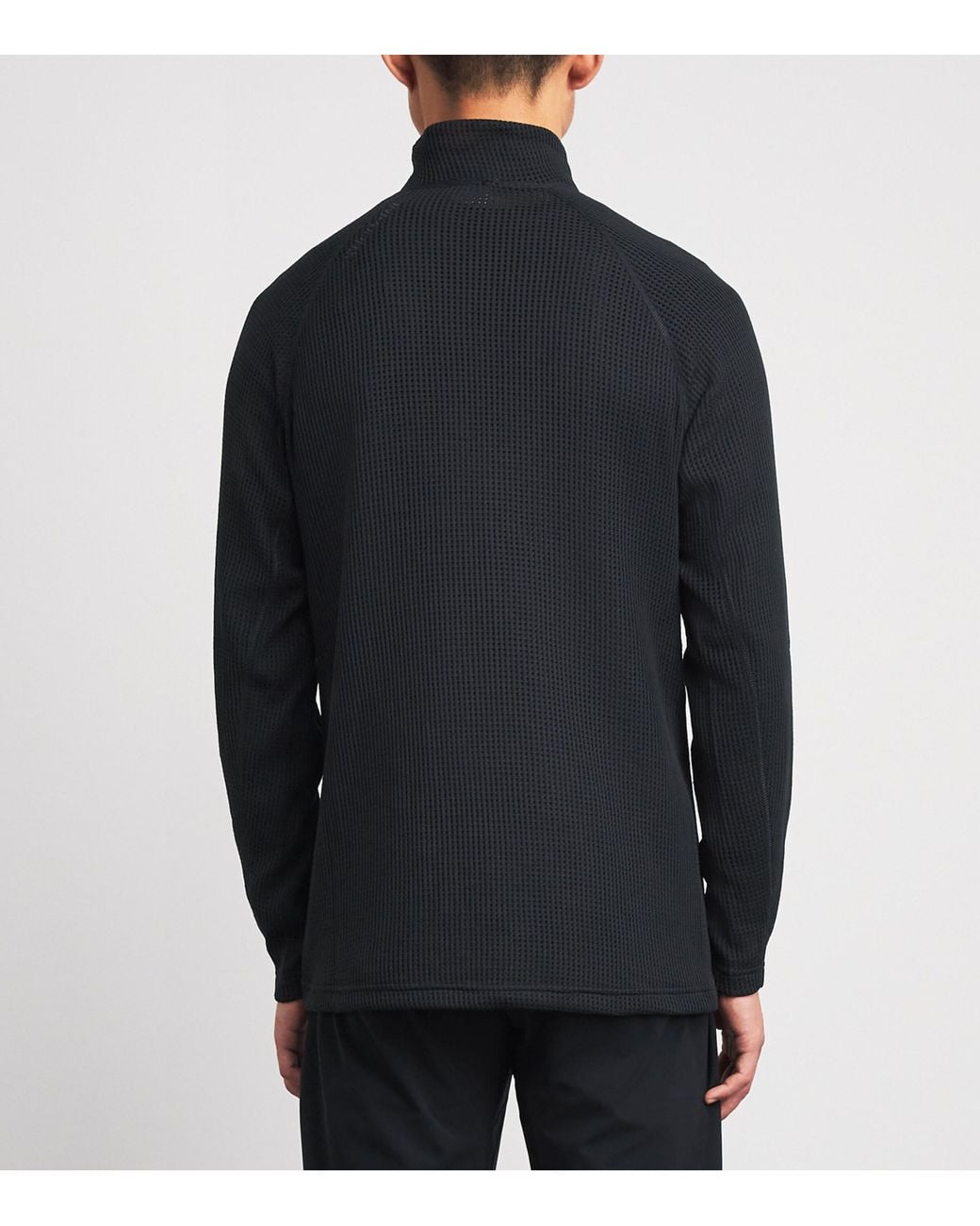 houdini Blue Pace Flow Half-Zip Sweatshirt for men