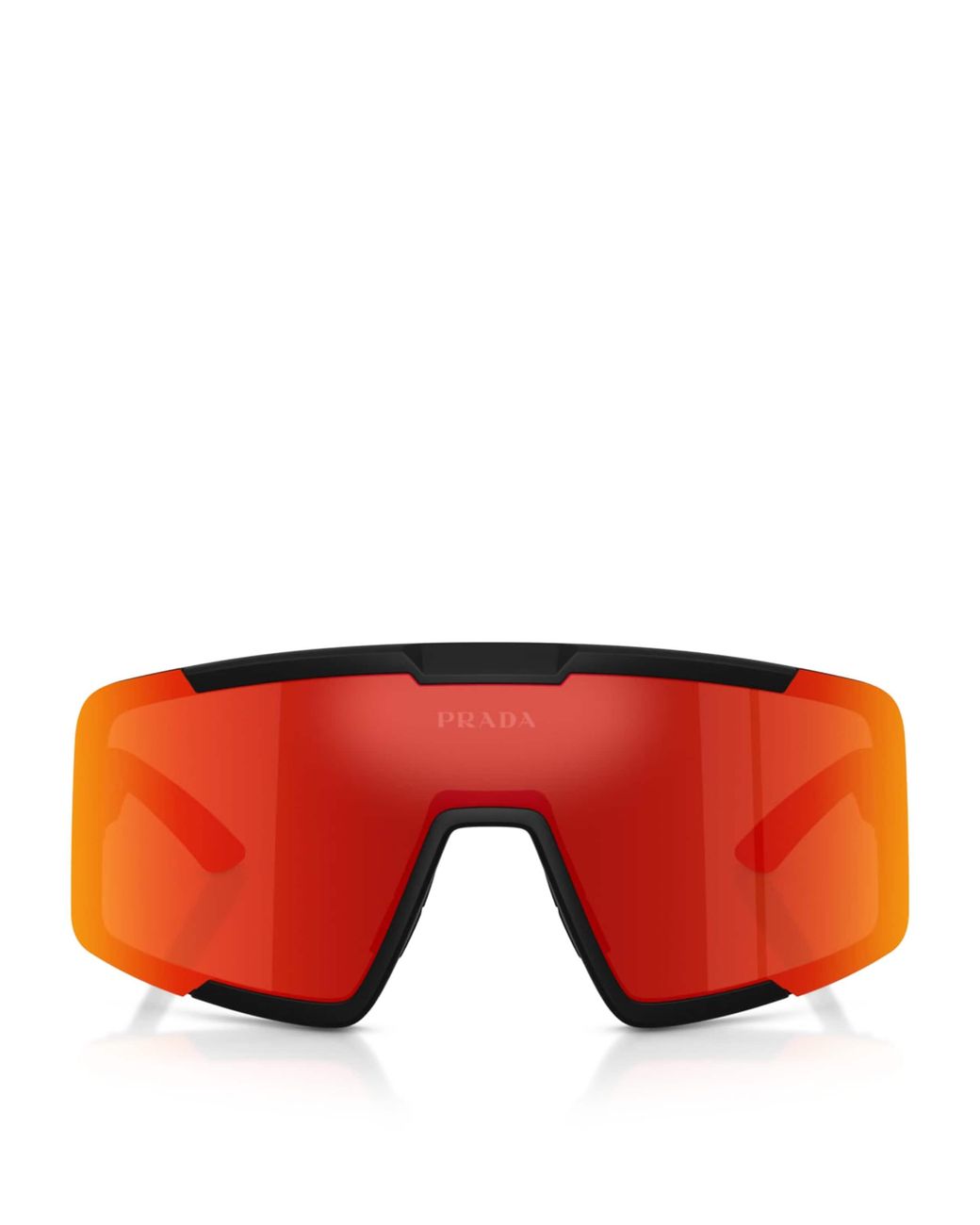 Prada Linea Rossa Orange Injected Pr B07S Sunglasses for men