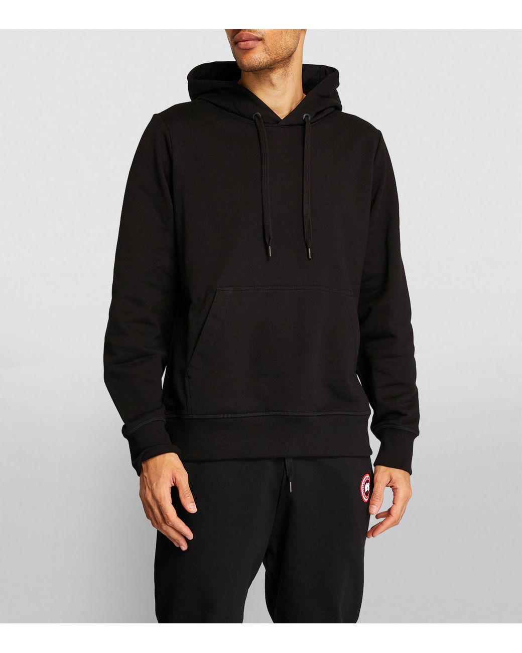 Canada Goose Black Huron Hoodie for men