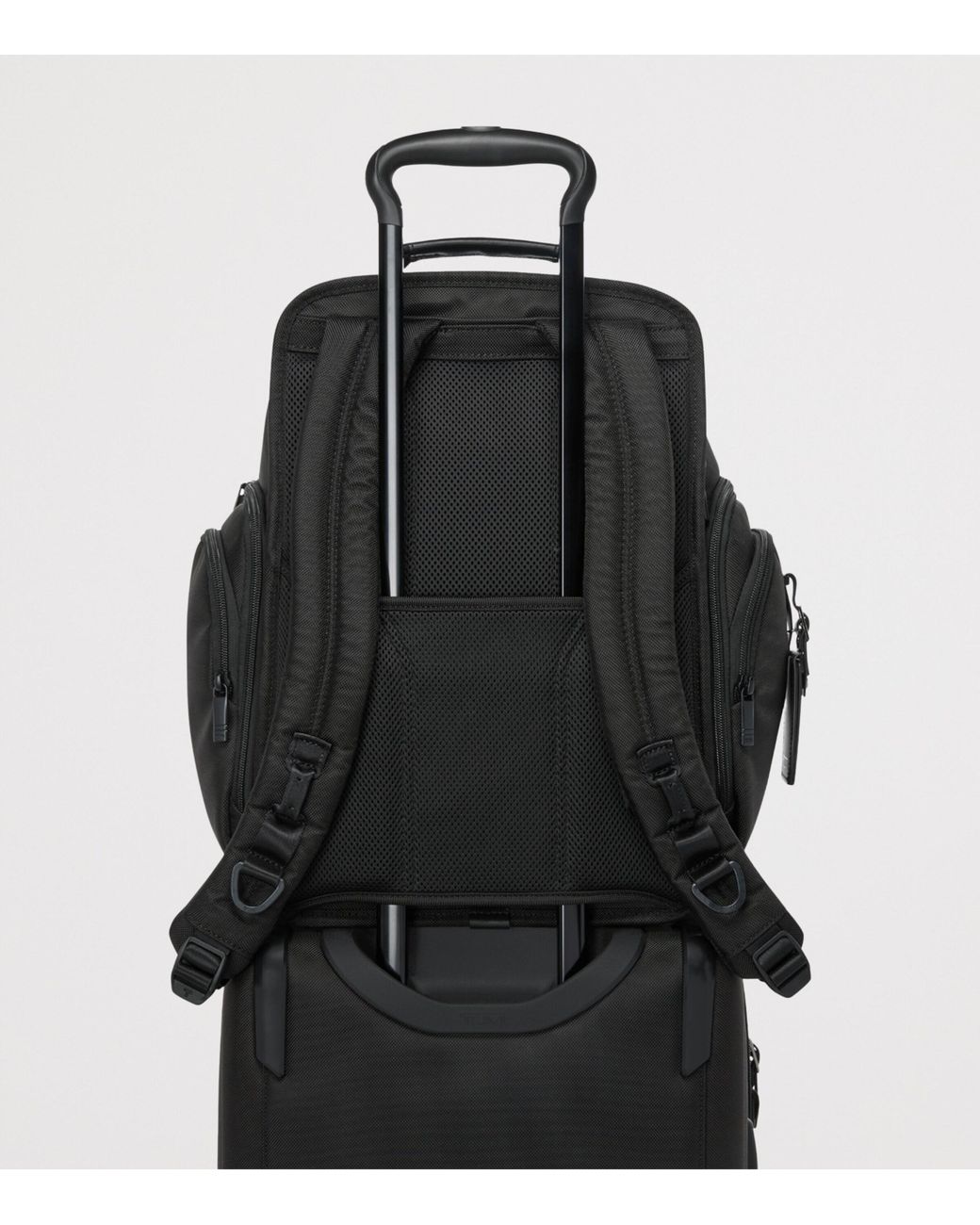 Tumi Black Alpha 4 Brief Pack Backpack