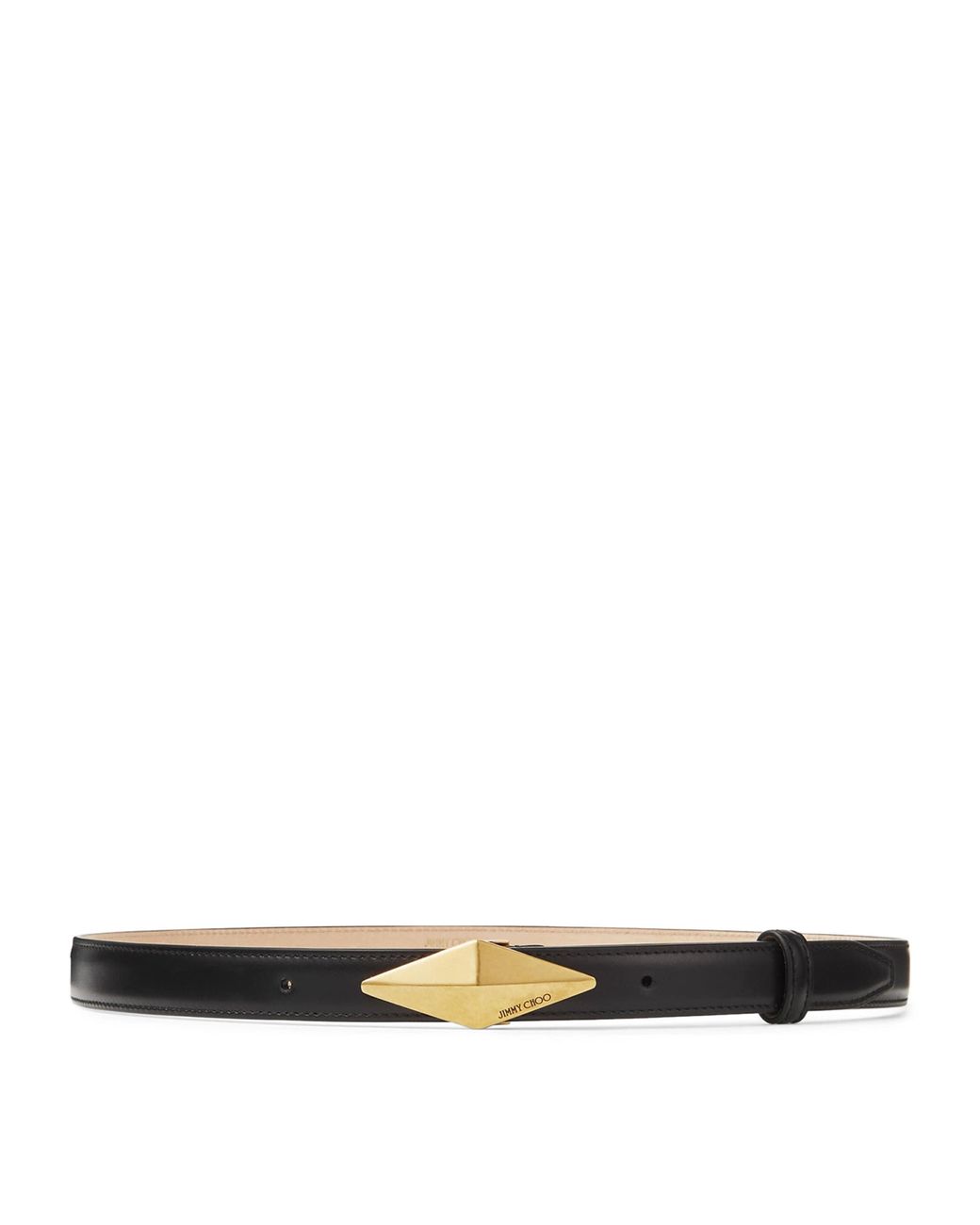 Jimmy Choo White Diamond Clasp Belt
