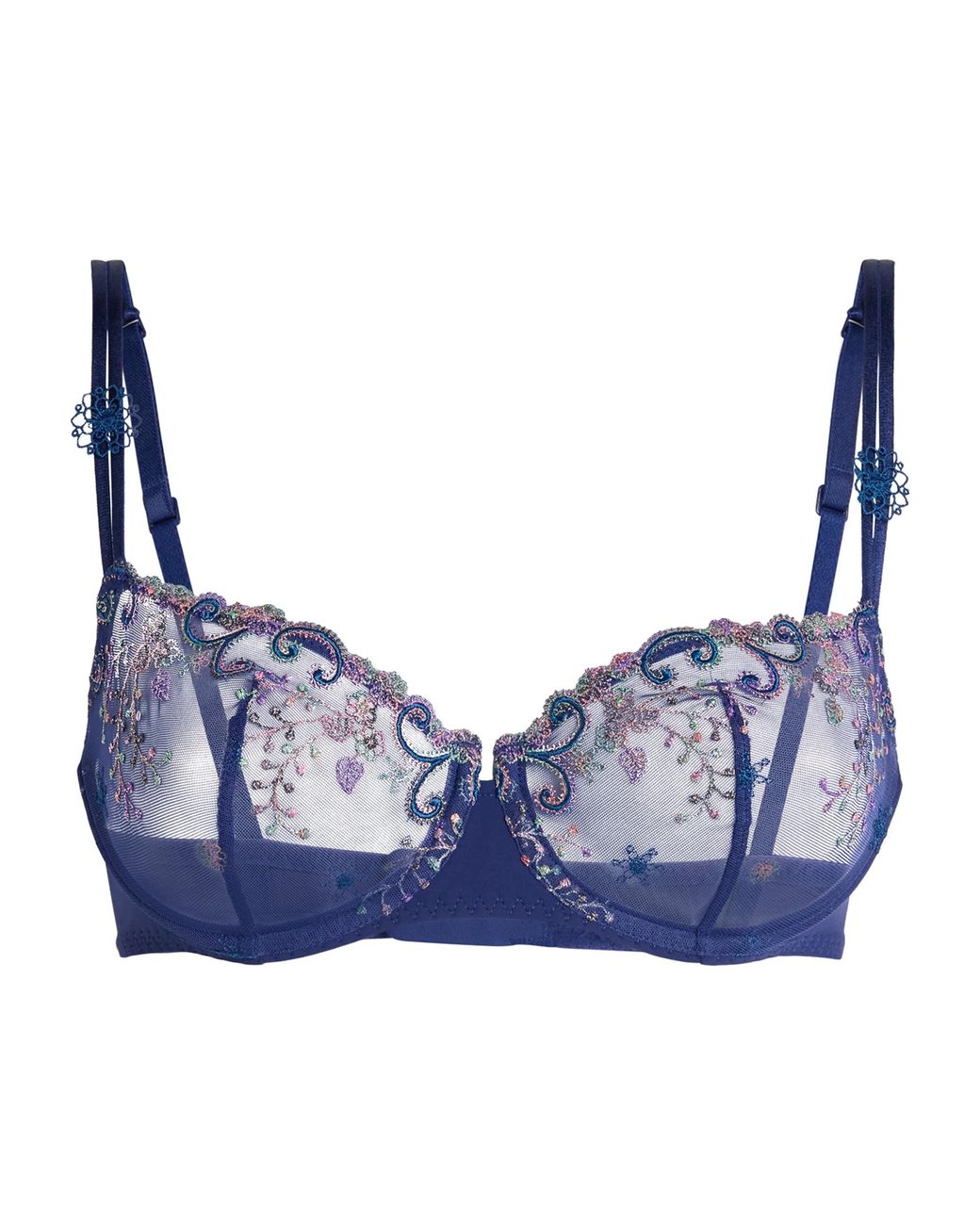 Simone Perele Blue Delice Half Cup Bra
