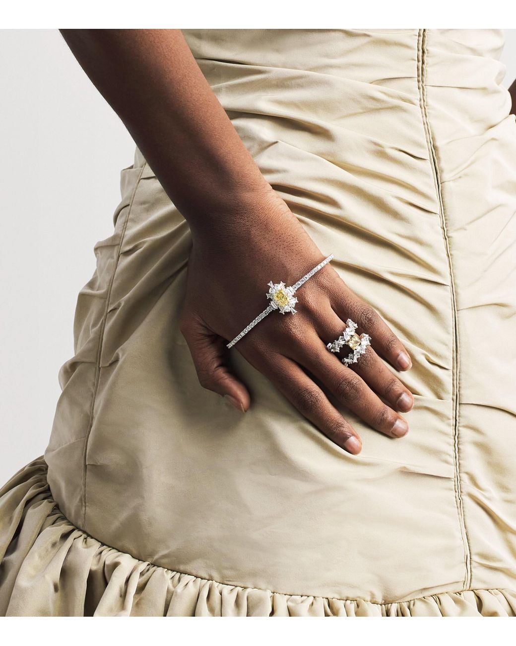 YEPREM Natural And Diamond Reign Supreme Ring