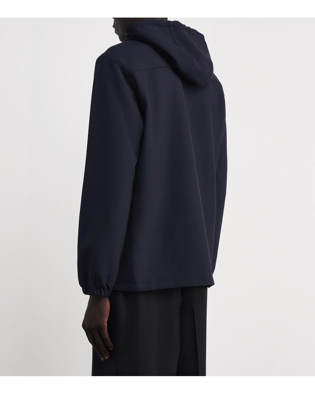 Sandro Blue Zip-Up Hoodie for men