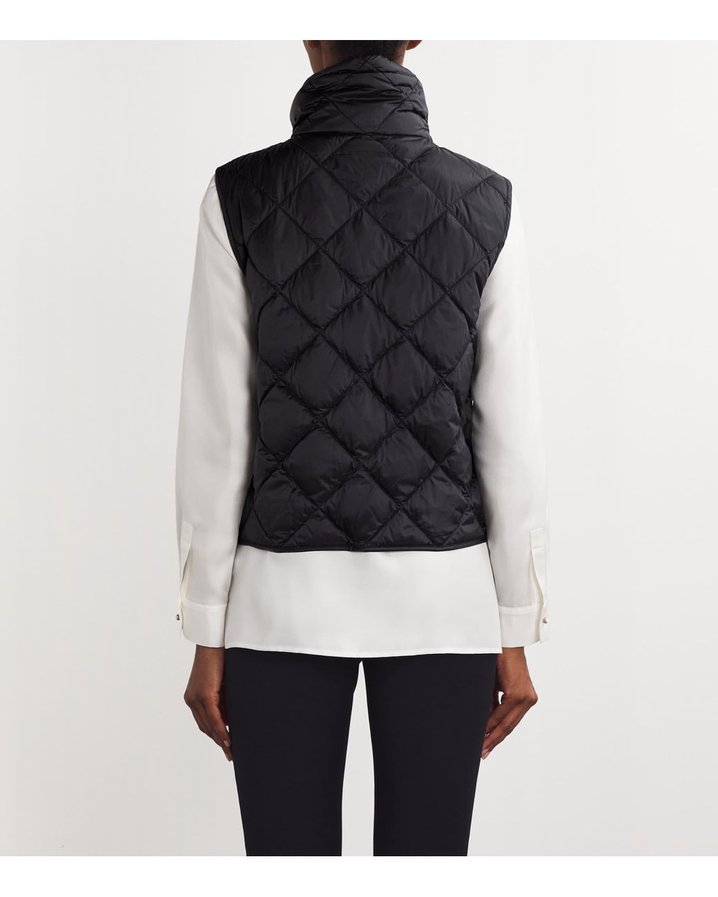 Max Mara Black Down Gilet