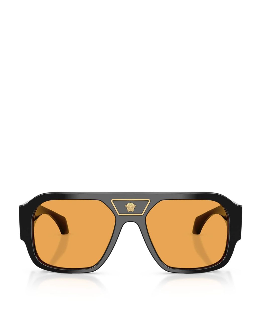 Versace Black Acetate Ve4508U Square Sunglasses for men