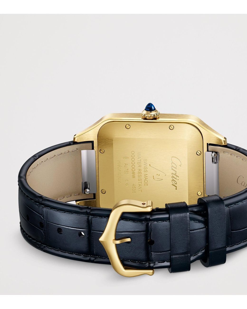 Cartier Blue Extra Large Santos-Dumont Watch for men