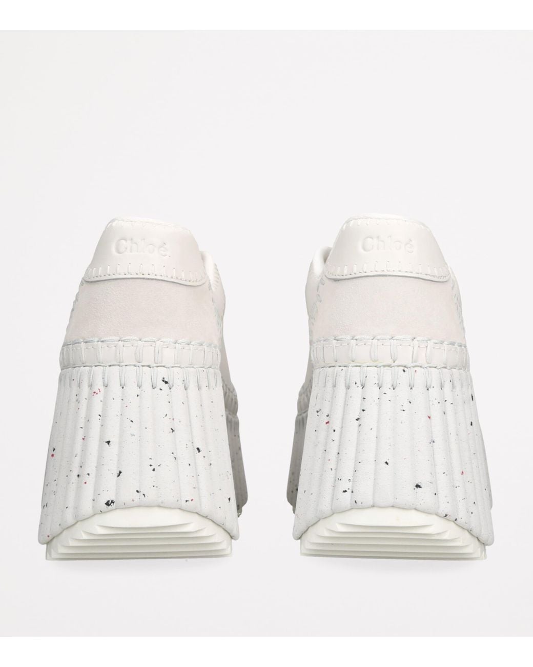 Chloé White Nama Sneaker