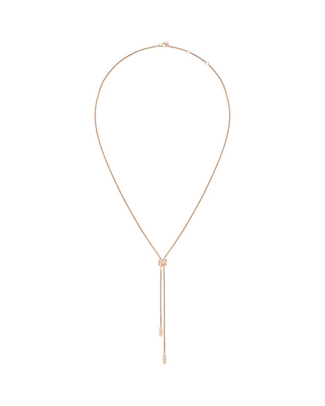 Chaumet White And Diamond Bee De Necklace