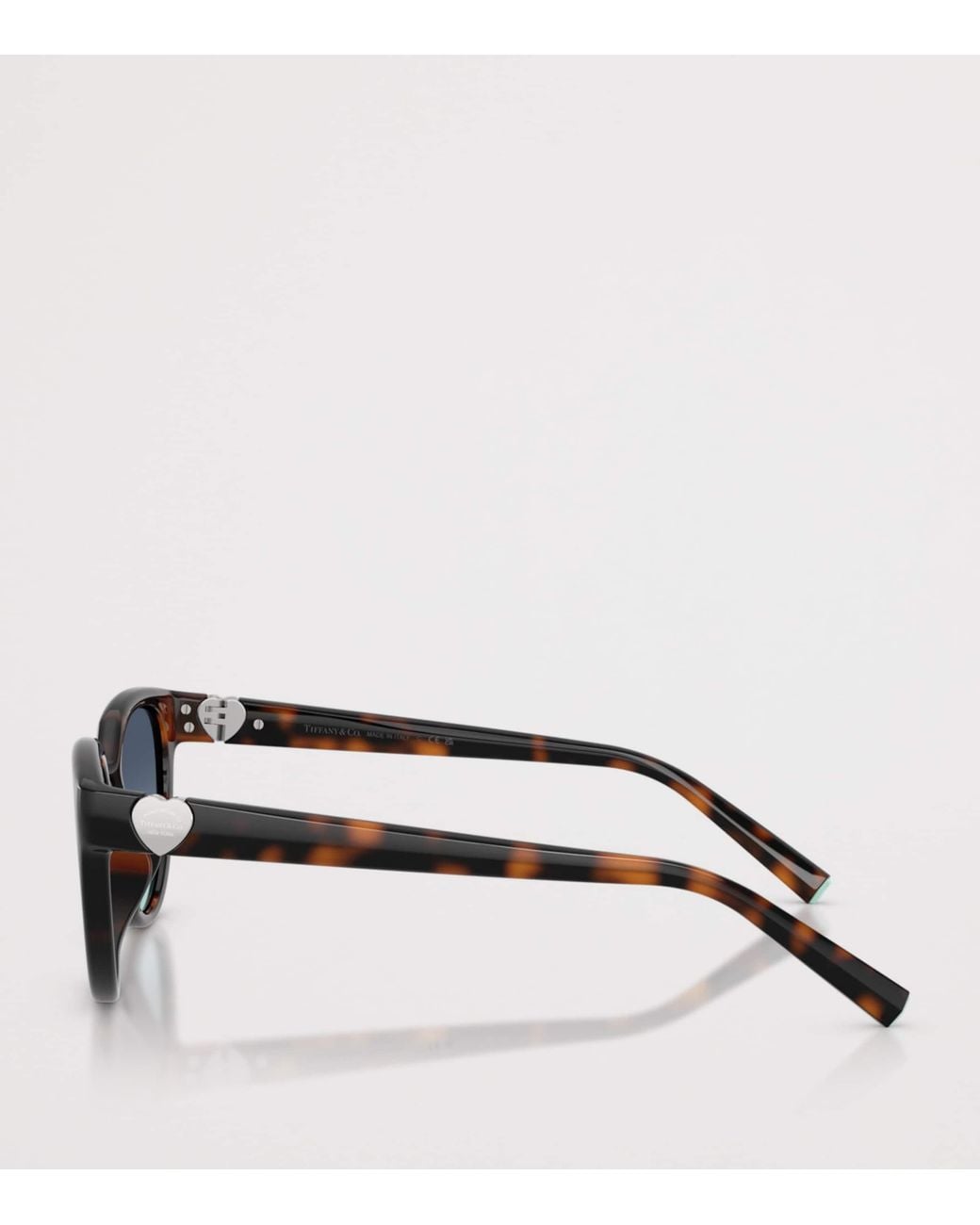 Tiffany & Co Blue Tortoiseshell Cat Eye Sunglasses