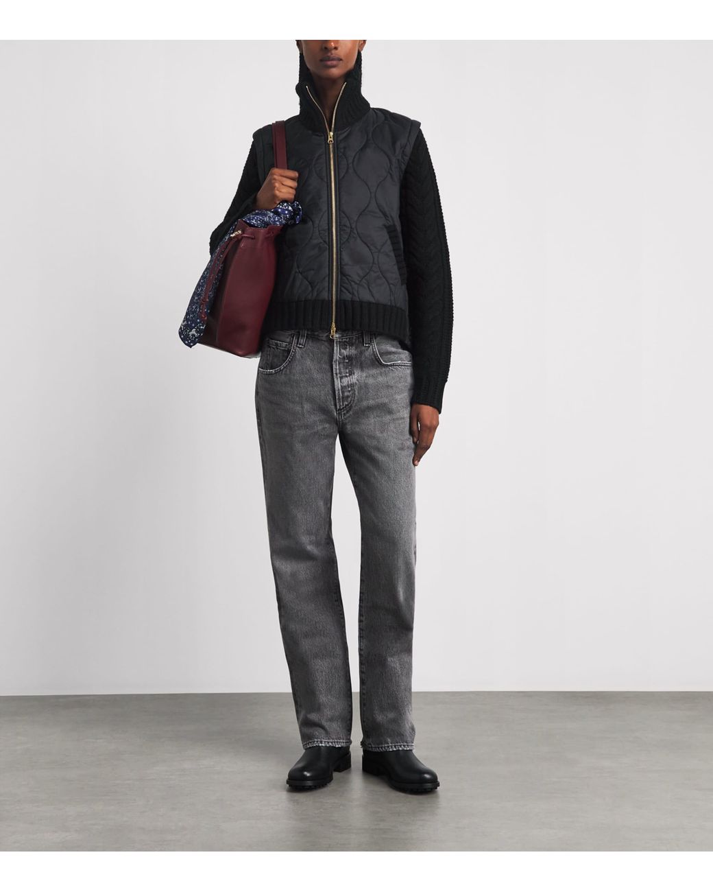 Veronica Beard Black Quilted Patra Jacket
