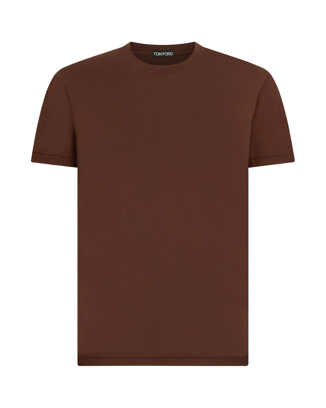 Tom Ford Brown Crew-Neck T-Shirt for men
