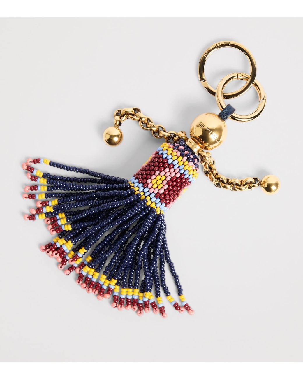 Etro Blue Doll Charm Keyring