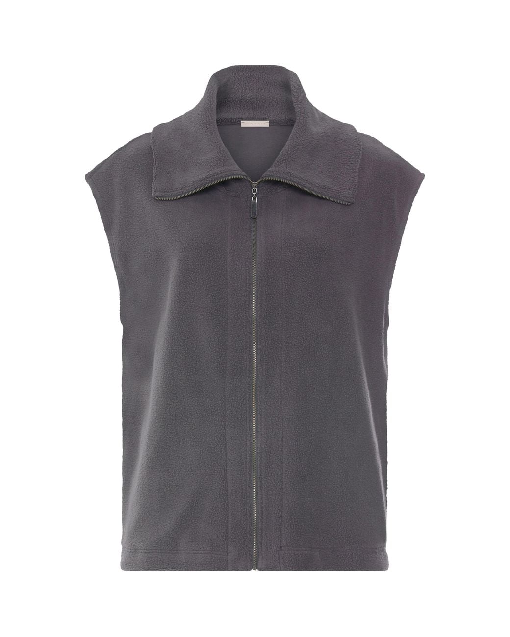 Hanro Gray Fleece Gilet