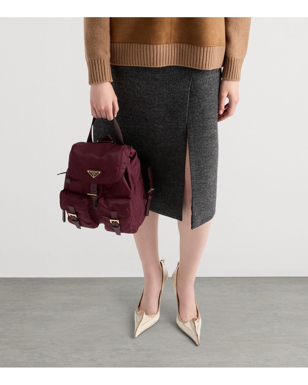 Prada Red Small Re-Nylon Re-Edition 1978 Backpack