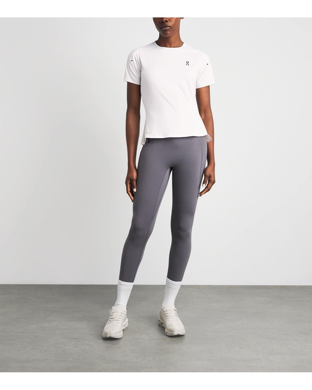 On Shoes White Performance T-Shirt