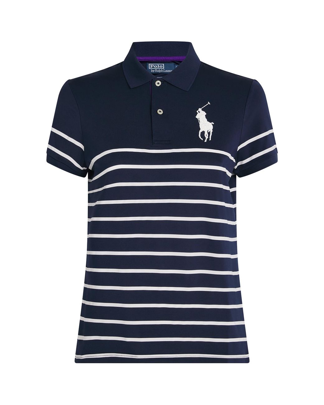 Polo Ralph Lauren Blue X Wimbledon Stripe Polo Shirt