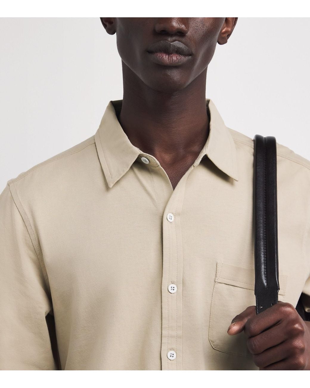 PAIGE Natural Pima Cotton Cosgrove Shirt for men