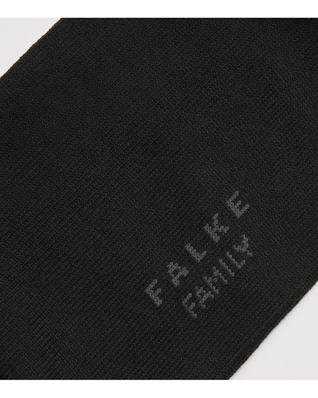Falke Black Family Socks for men