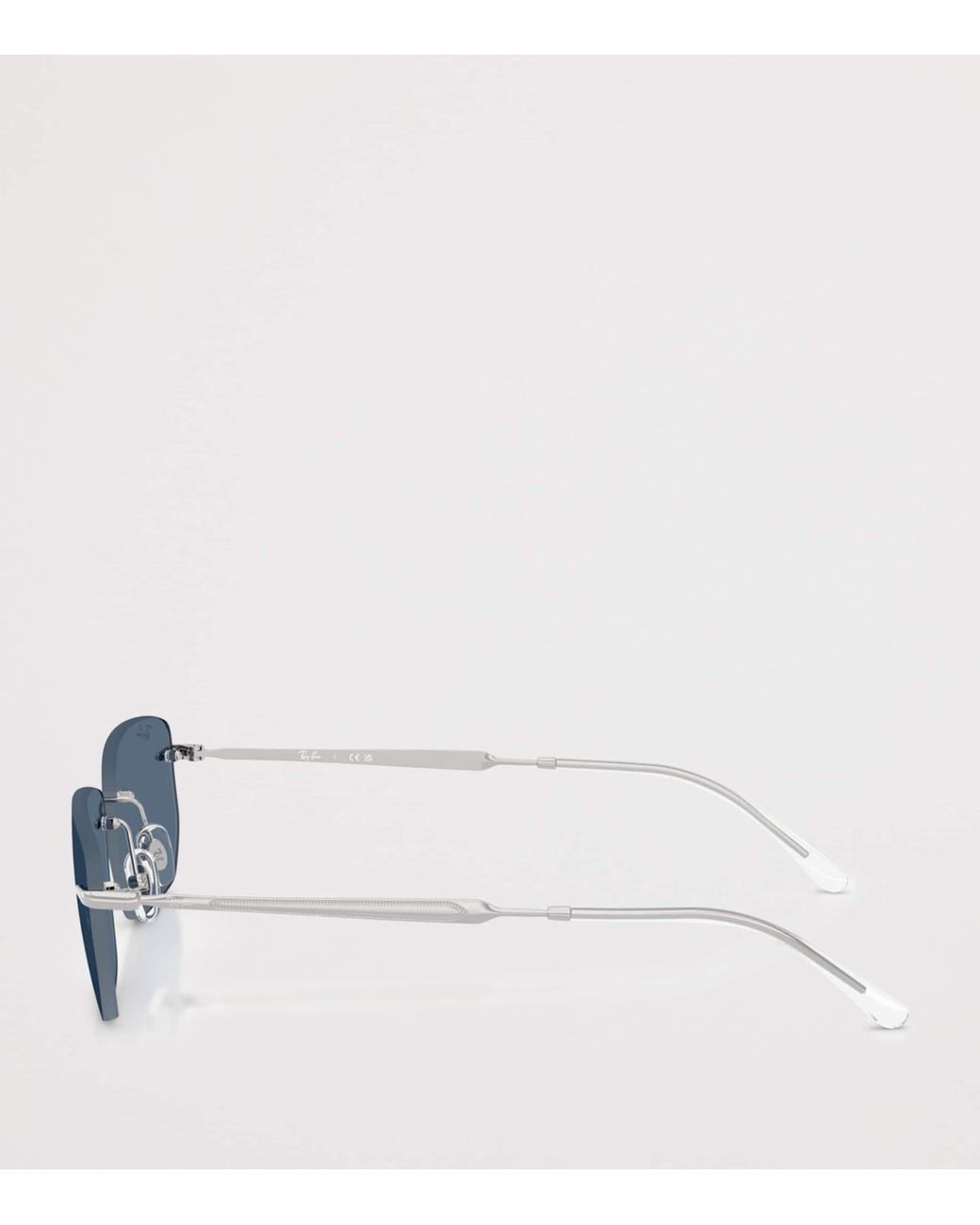 Ray-Ban Blue Rb3768 Metal Irregular Sunglasses