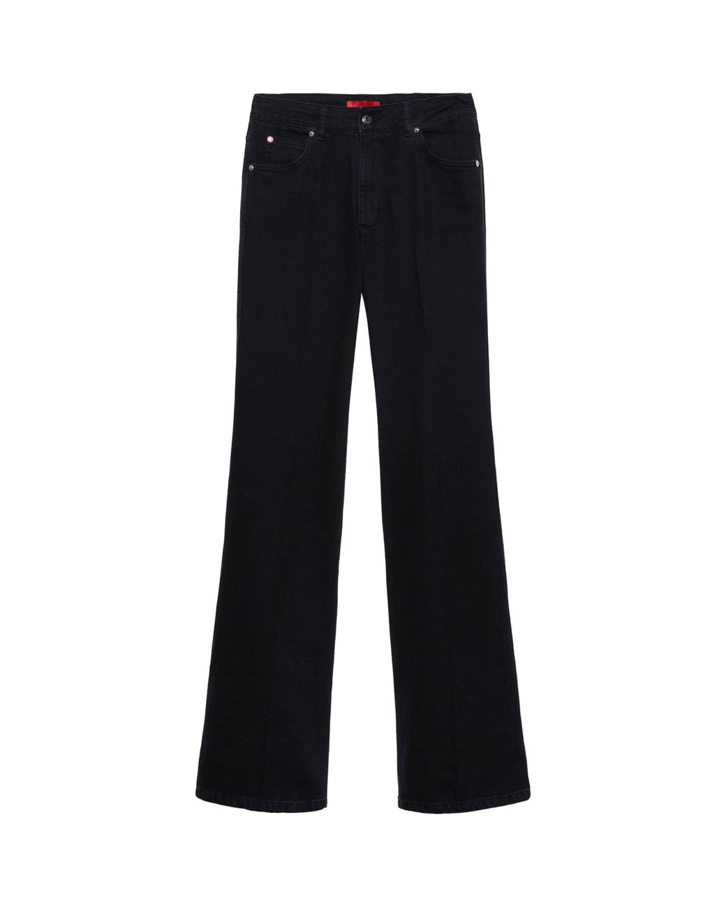 MAX&Co. Black High-Rise Flared Jeans