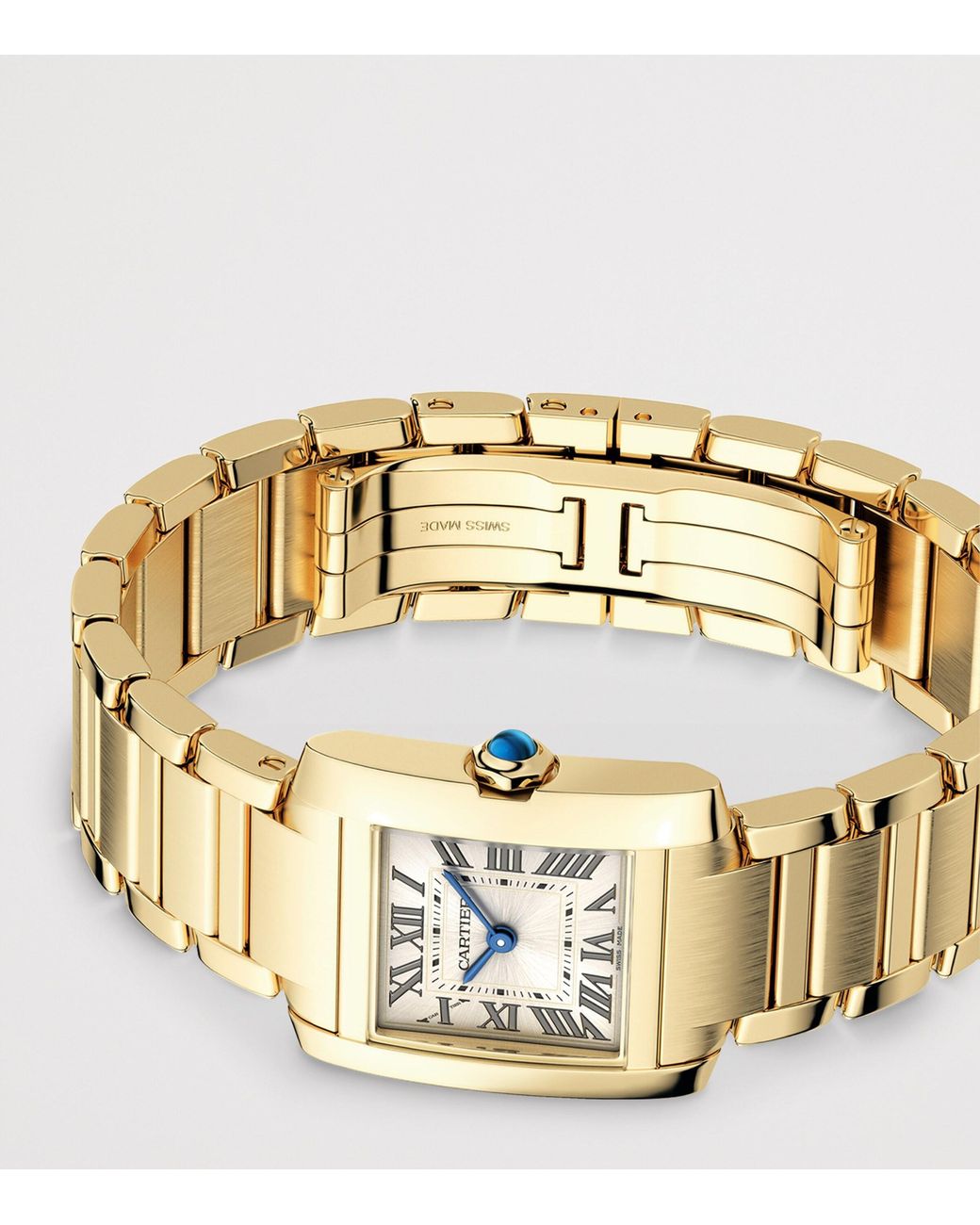 Cartier Metallic Small Tank Française Watch