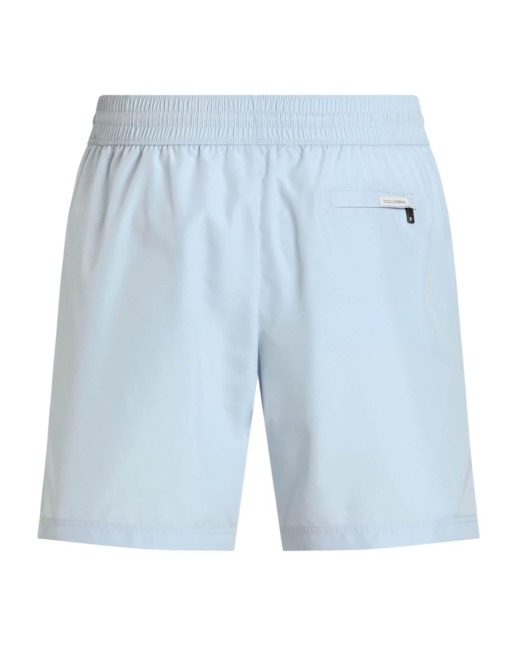 Dolce & Gabbana Blue Mid-Length Swim Shorts for men