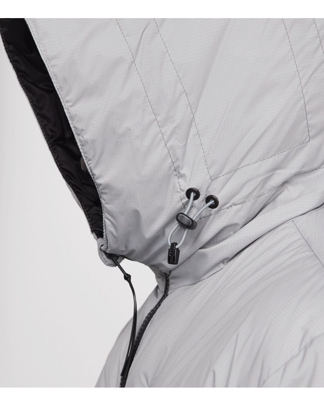 Canada Goose Gray Lodge Hooded Jacket for men