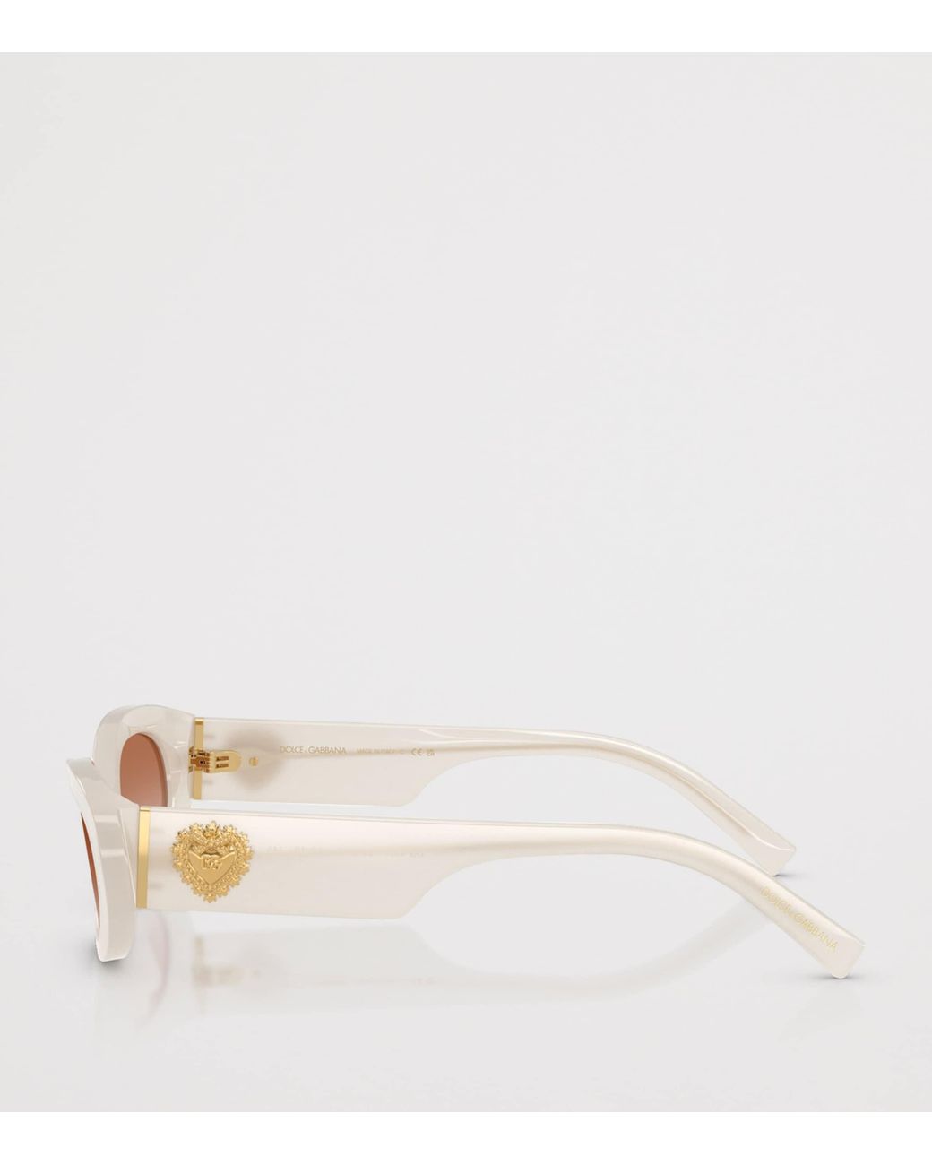 Dolce & Gabbana Pink Oval Sunglasses
