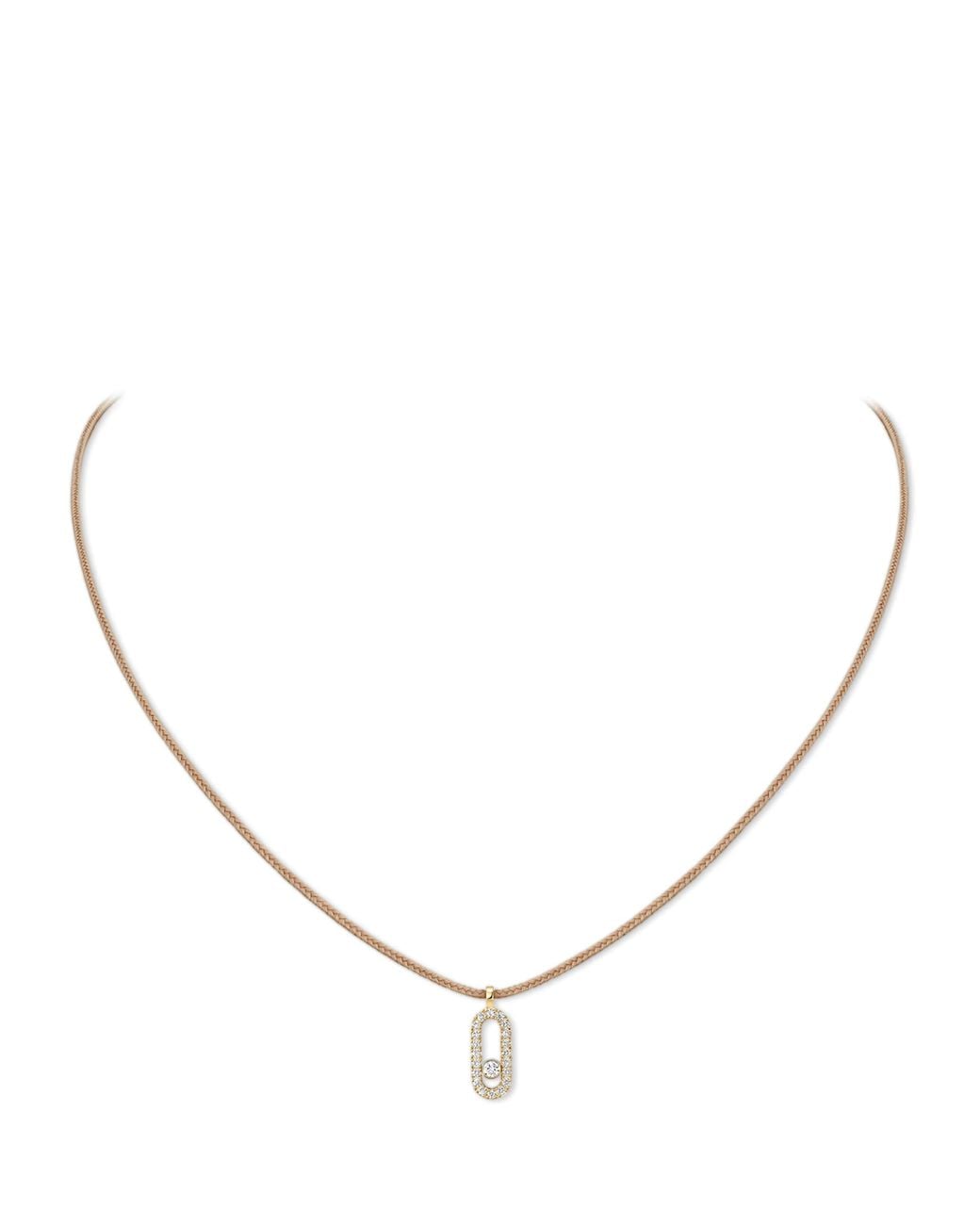 Messika Natural Cares And Diamond Necklace