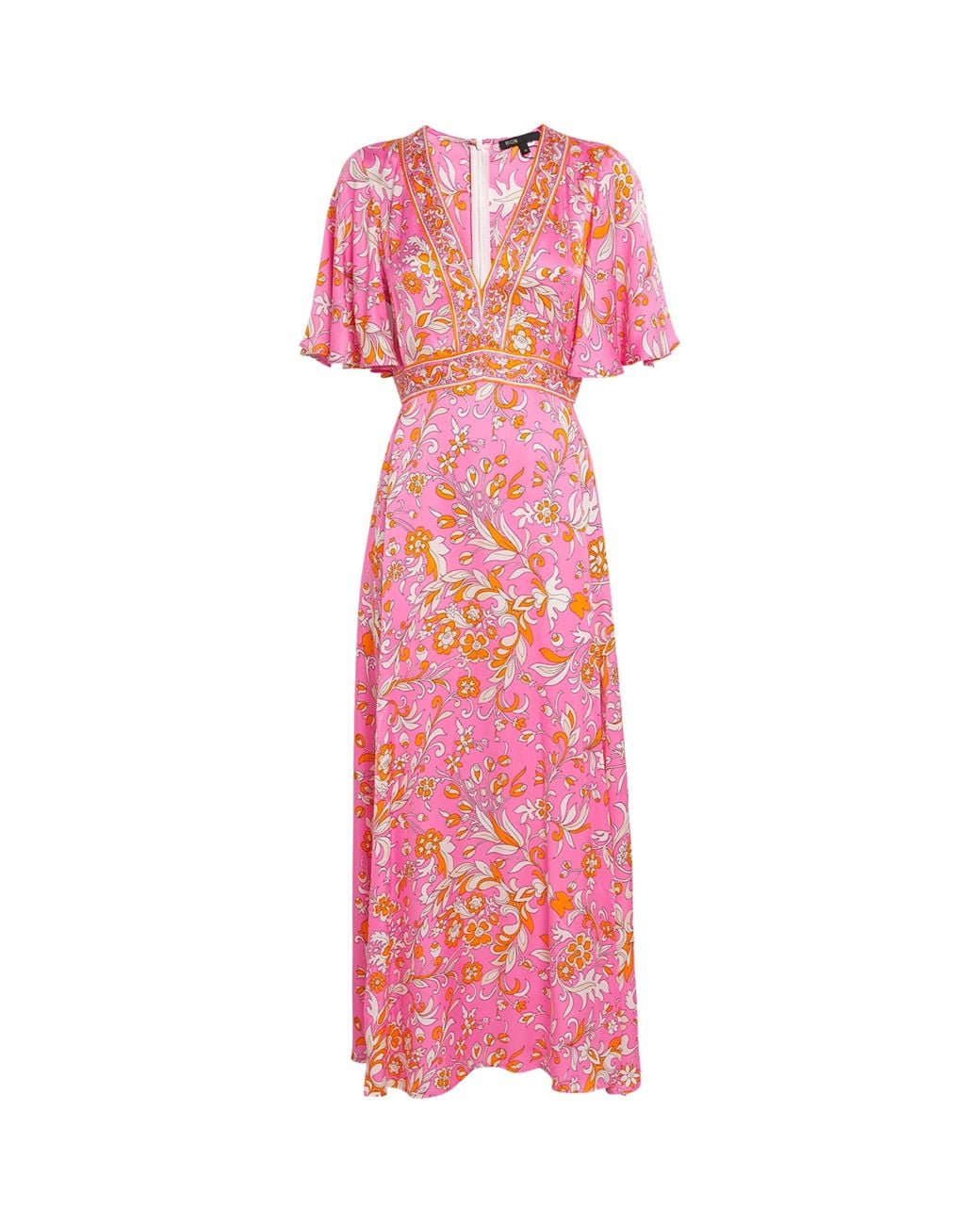 navy blue embroidered cut-out midi dress Navy Tailored Lace Midi Dress – self-portrait-US