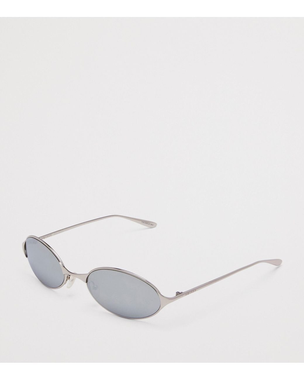 McQueen Metallic Metal Sunglasses