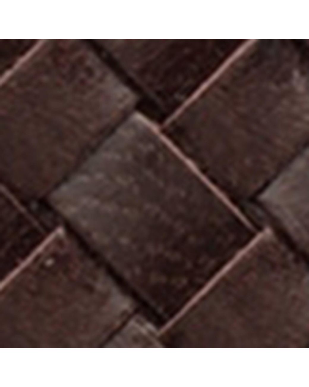 Prada Brown Leather Woven Wallet for men