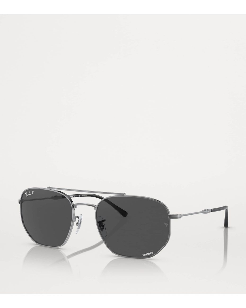 Ray-Ban Gray Metal 0Rb3707 Sunglasses