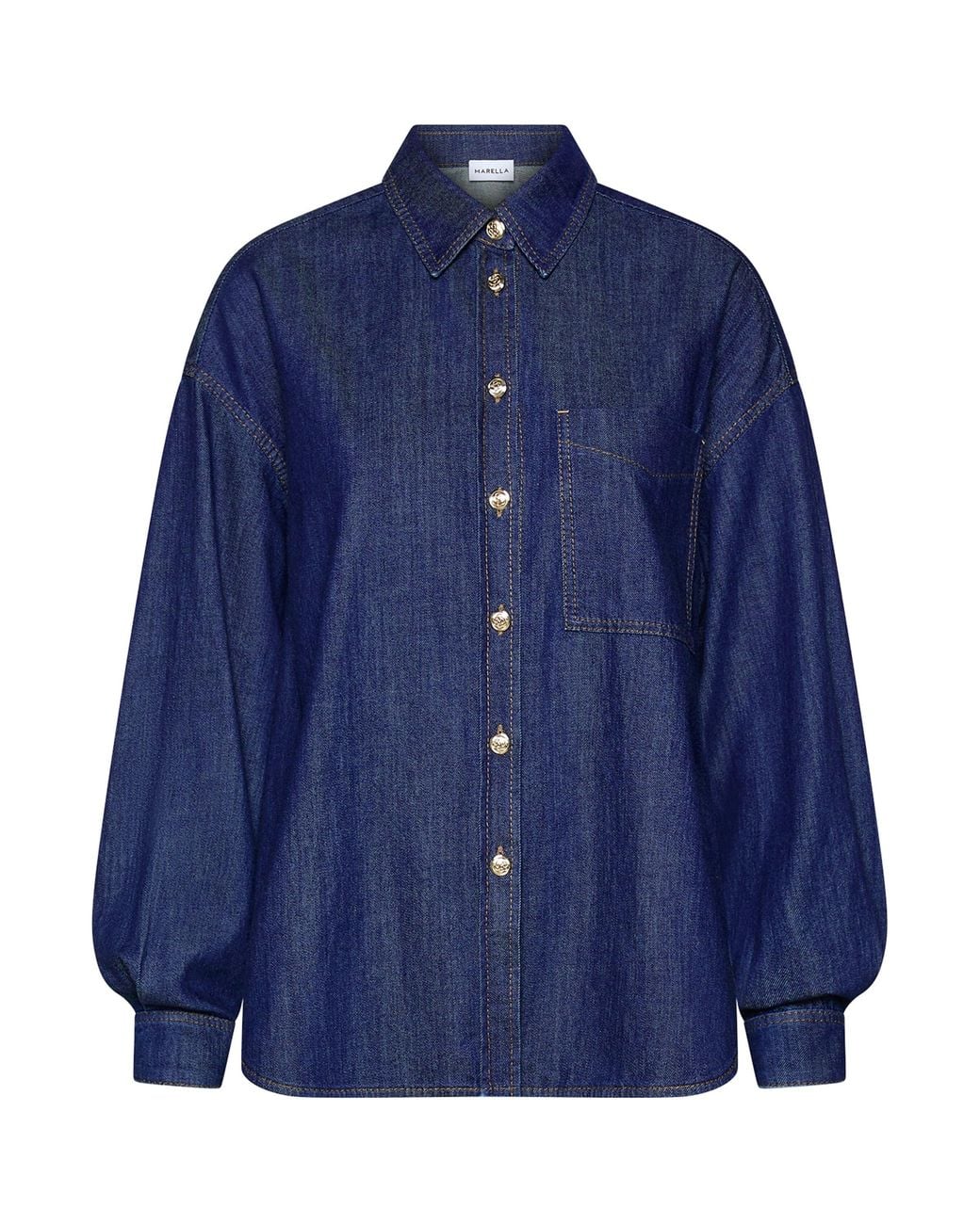 Marella Blue Denim Shirt