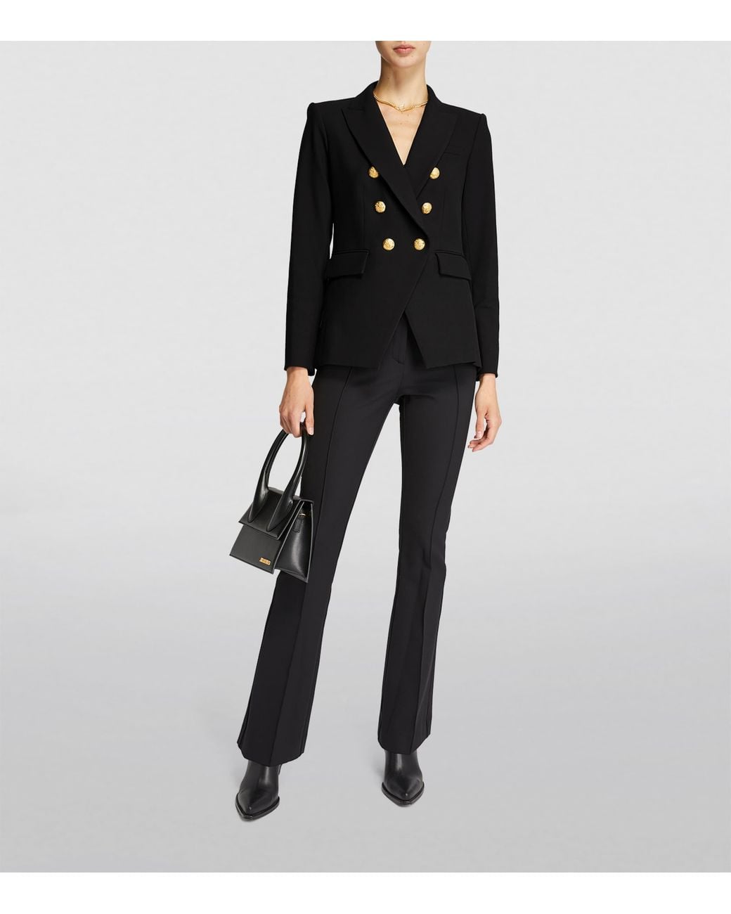 Veronica Beard Black Miller Dickey Blazer