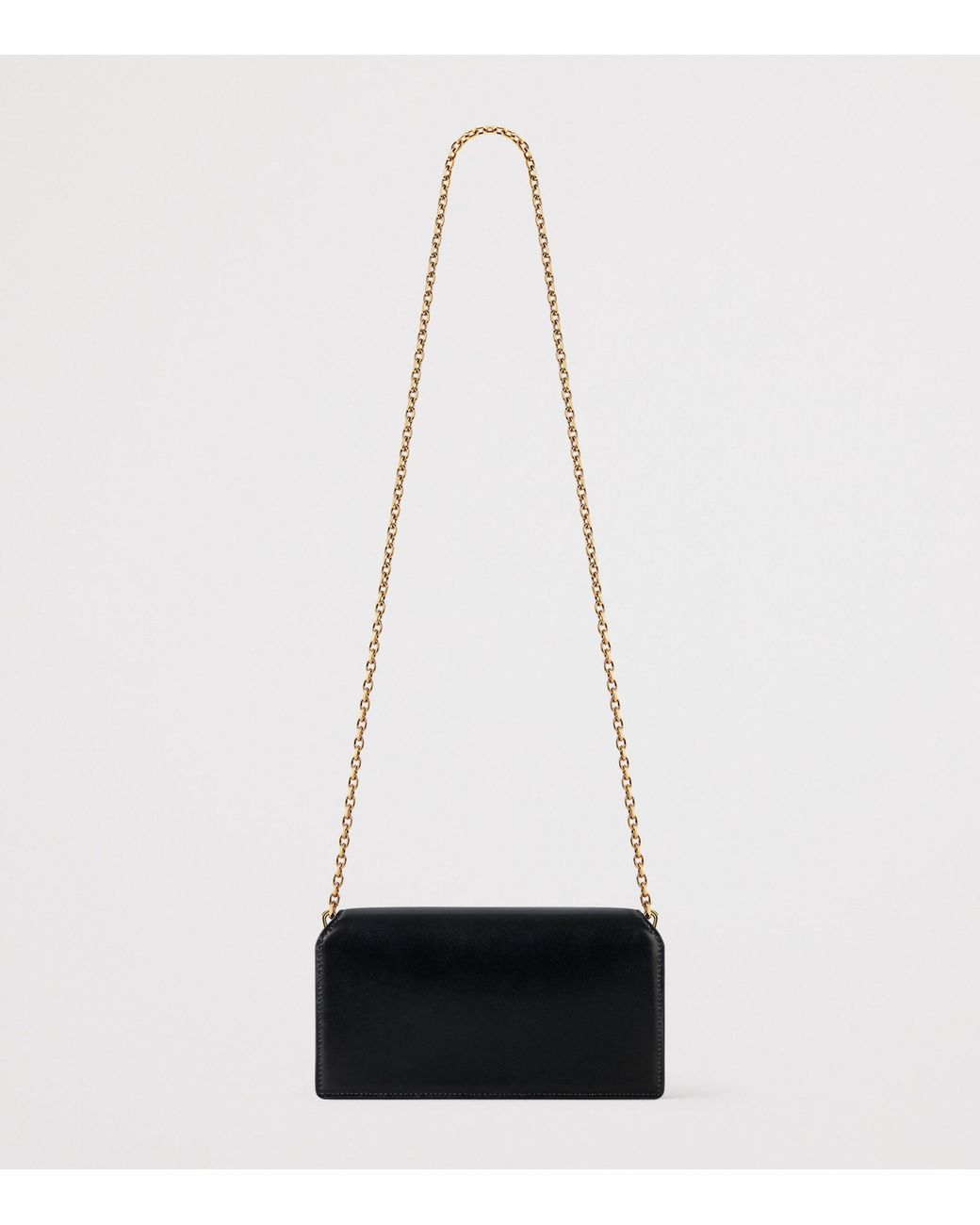 Givenchy Black Leather Antigona Chain Wallet