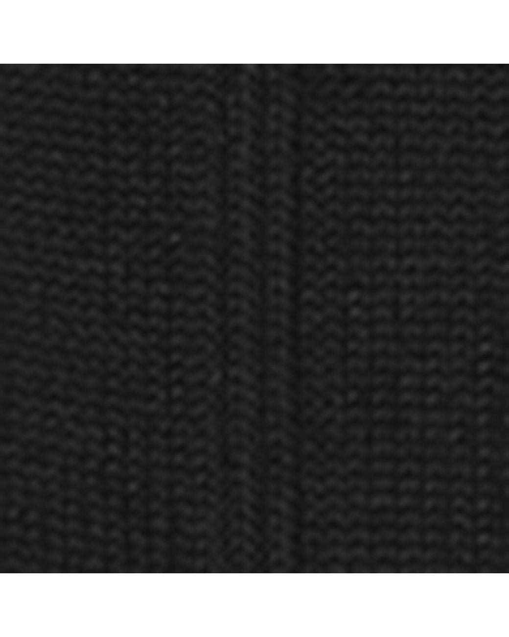 Dolce & Gabbana Black Ribbed Knee-High Socks for men