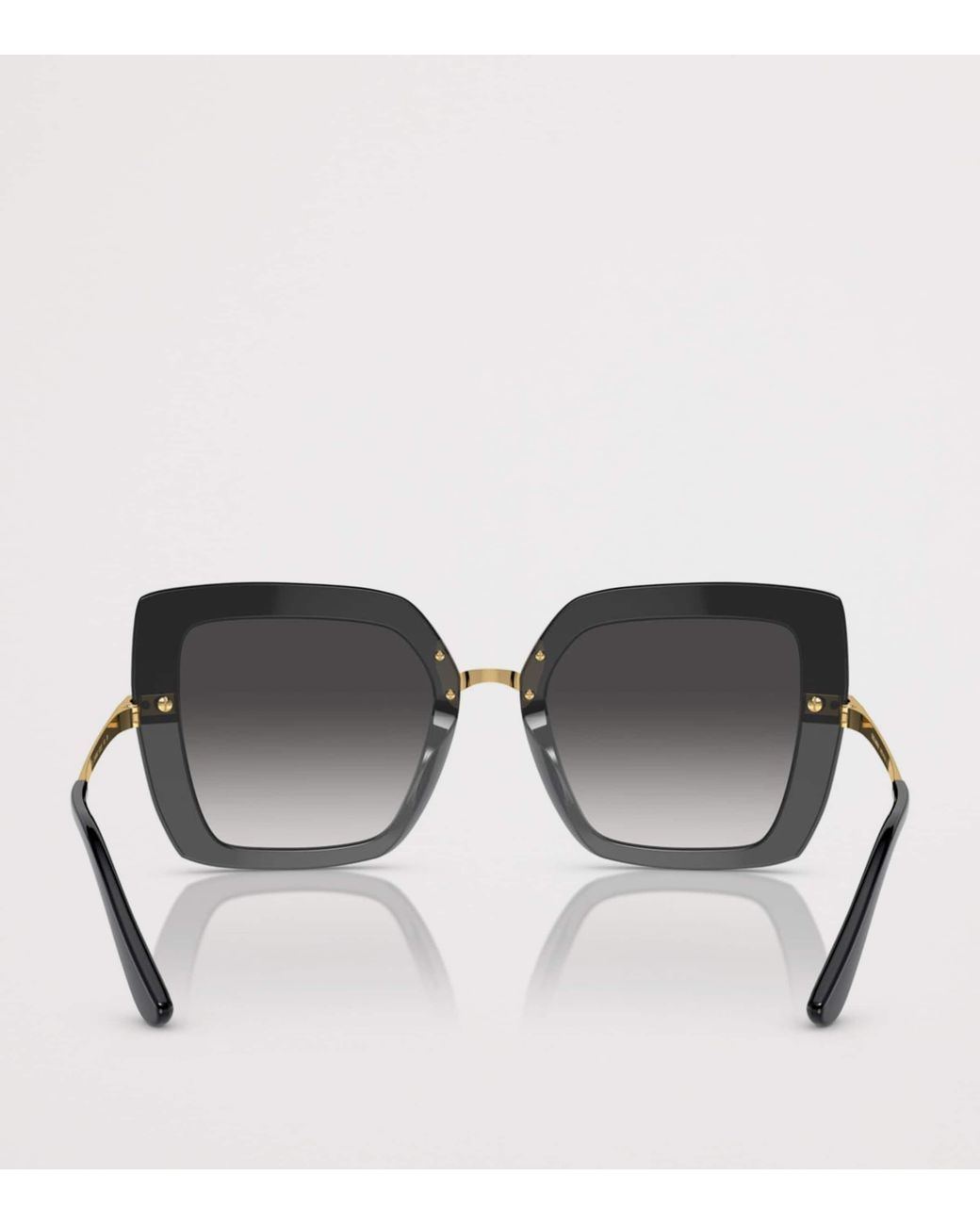 Dolce & Gabbana Brown Square Sunglasses