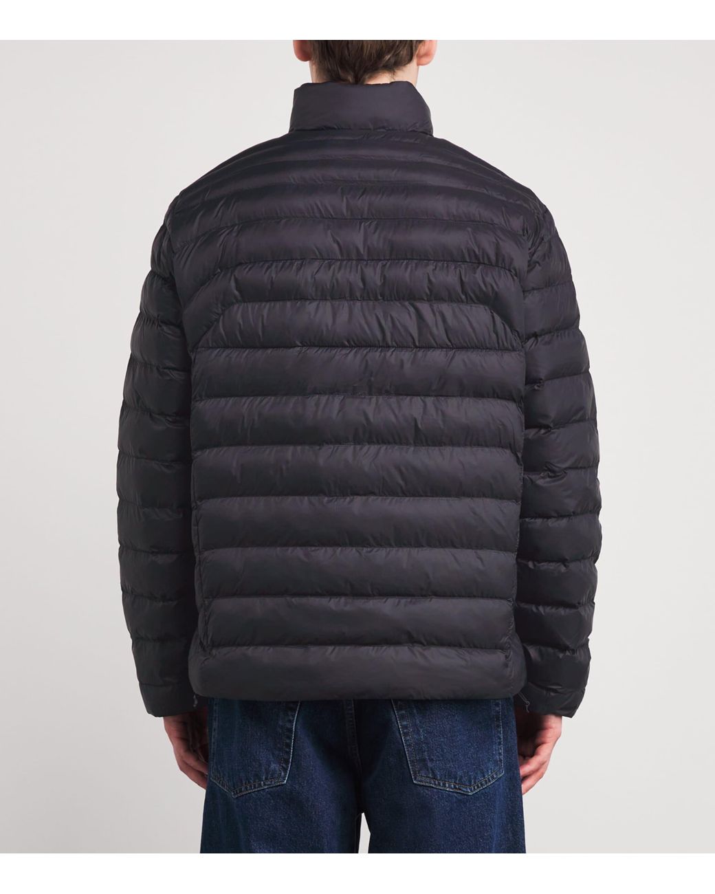 Polo Ralph Lauren Black Polo Pony Puffer Jacket for men