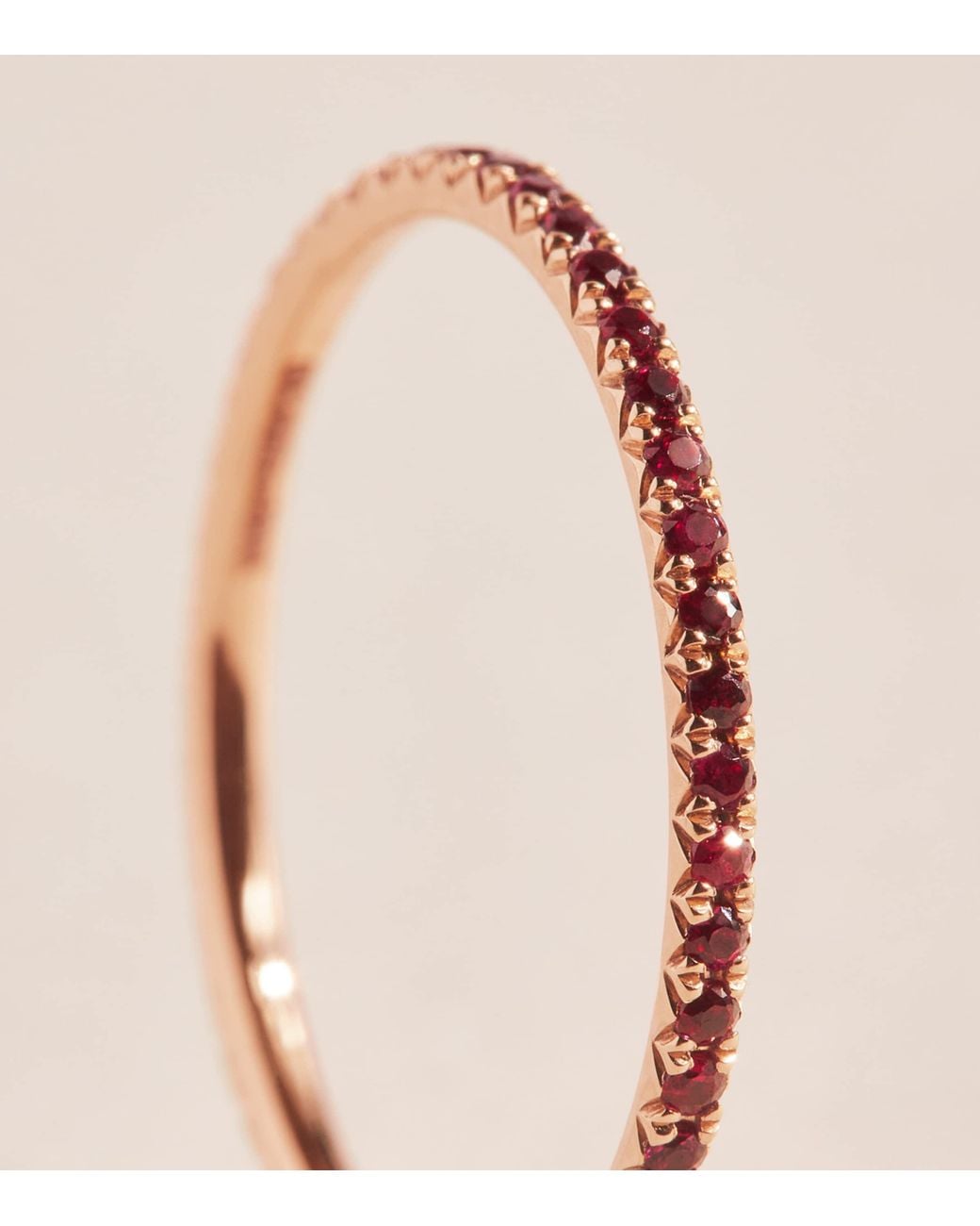 Anita Ko Pink And Ruby Eternity Ring