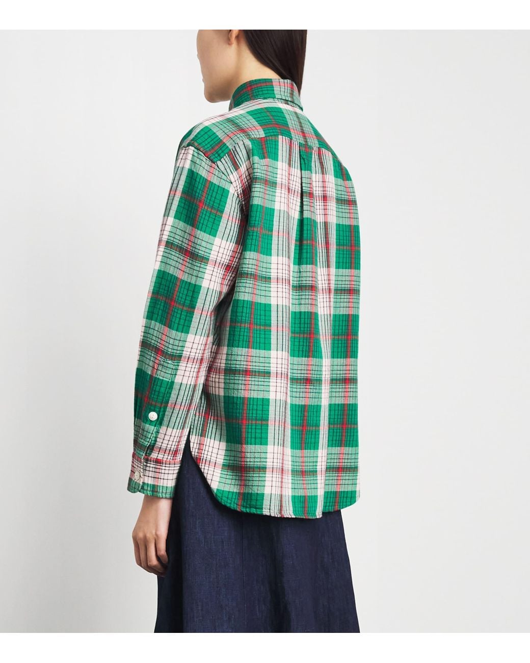 Polo Ralph Lauren Green Cotton Check Shirt