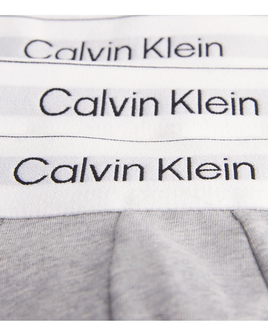 Calvin Klein White Cotton Stretch Icon Hip Briefs for men