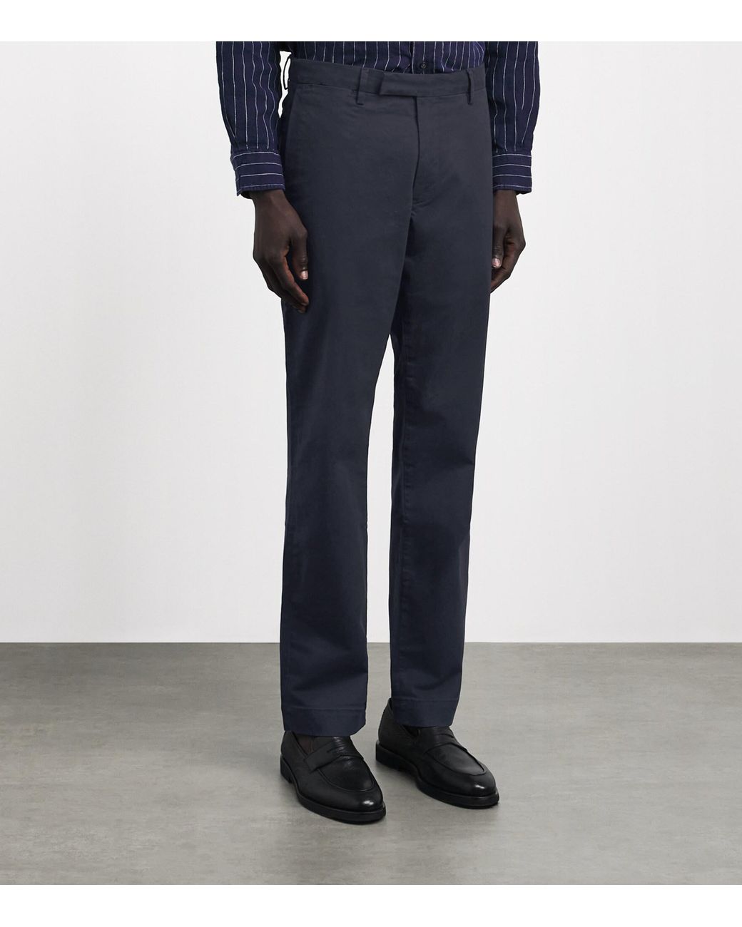Polo Ralph Lauren Blue Stretch-Cotton Straight Chinos for men
