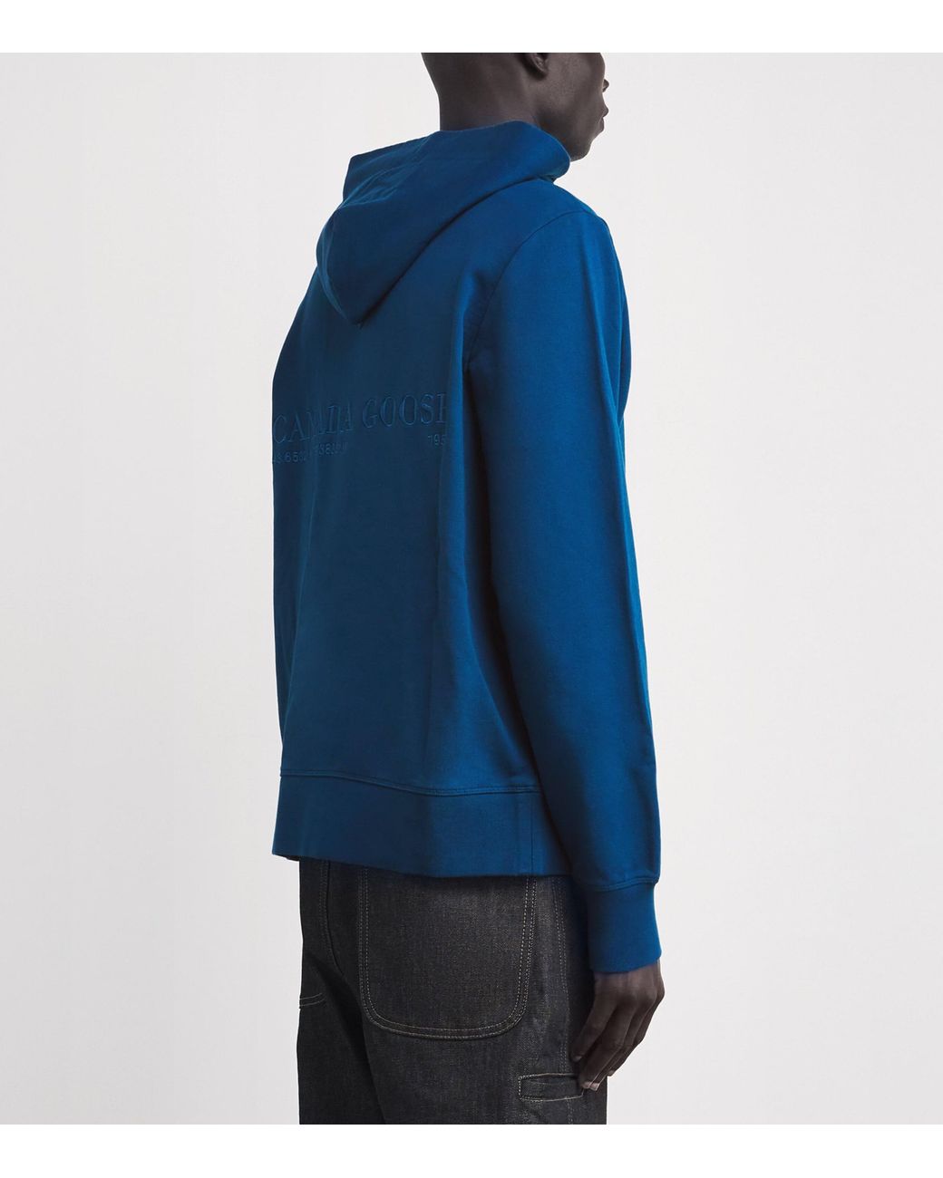 Canada Goose Blue Hoodies for men