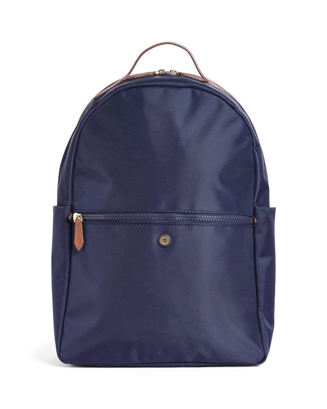 Harrods Blue Nylon Backpack