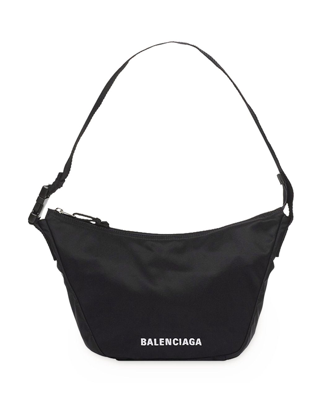Balenciaga Wheel Sling Bag in Black | Lyst