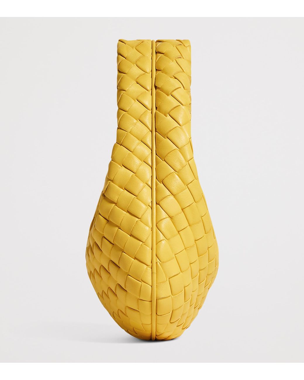 Bottega Veneta Yellow Baby Nappa Leather Veneta Shoulder Bag