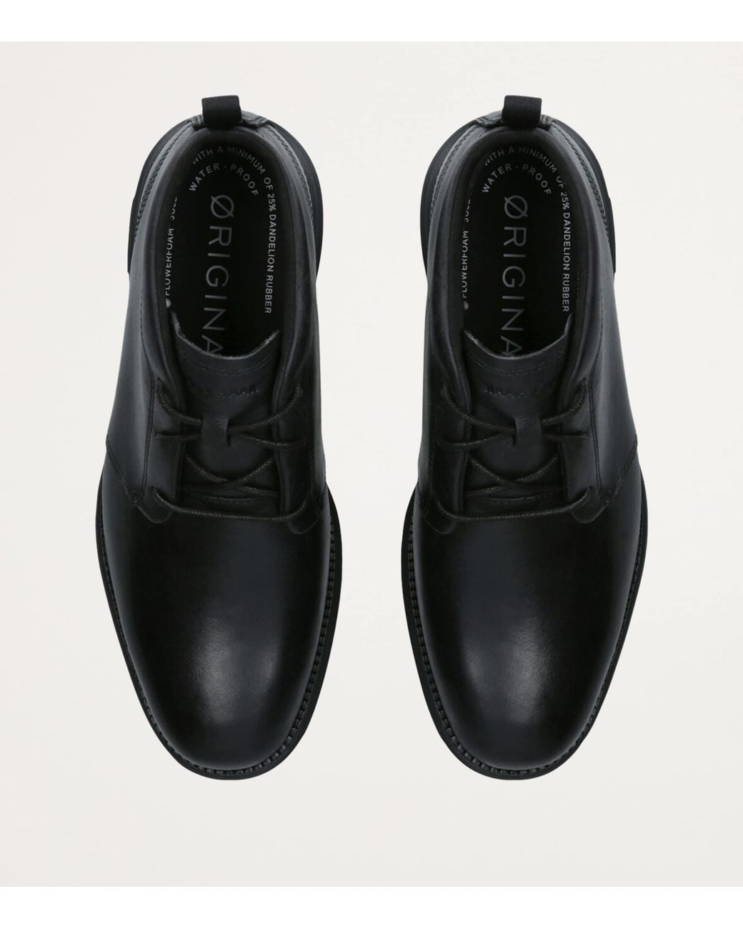 Cole Haan Black Leather Øriginalgrand Chukka Boots for men