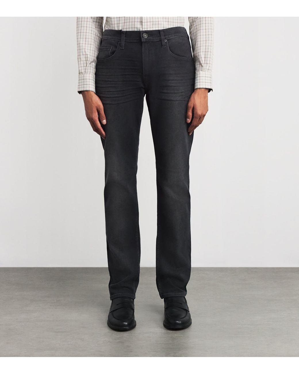 PAIGE Gray Federal Slim Jeans for men
